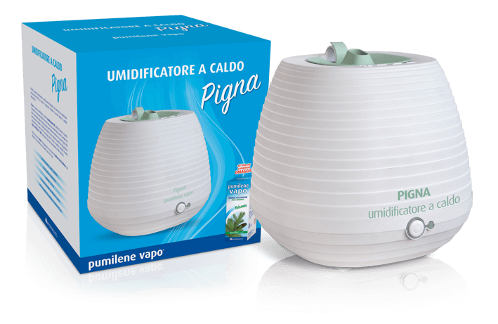 Pumilene Vapo Pigna Hot Steam Humidifier - Montefarmaco