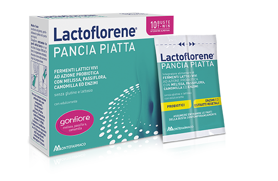 Lactoflorene-flat-belly-Bustina-Montefarmaco